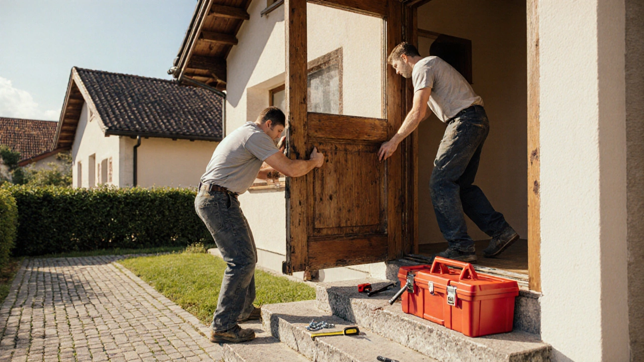 Wie lange dauert der Einbau einer neuen Haustür? - realistische Zeitpläne und Tipps