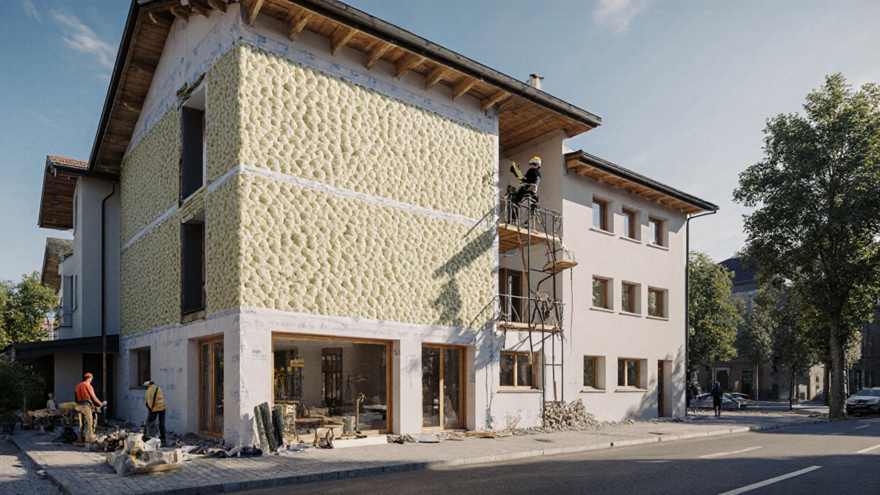 Fassadendämmung und Schallschutz: So nutzen Sie Doppelnutzen bei der Sanierung