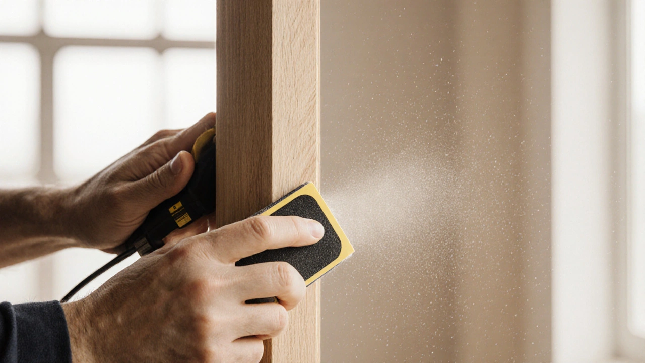 Schleifer und Schleifstoffe für perfektes Oberflächenfinish im Innenraum