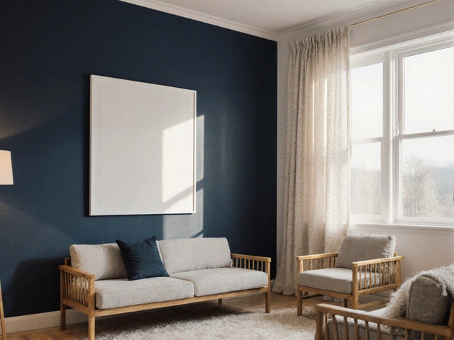 Dunkle Farben an der Wand: Praktische Tipps für wohnliche Wohnräume