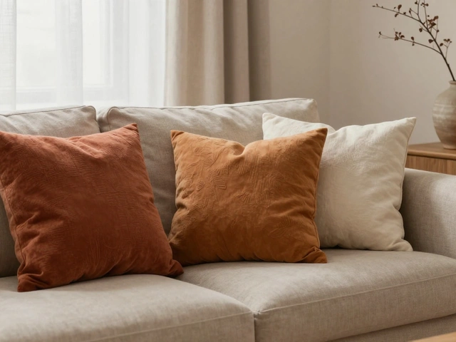 Accessoires für das Wohnzimmer: Vasen, Kissen und Deko richtig kombinieren