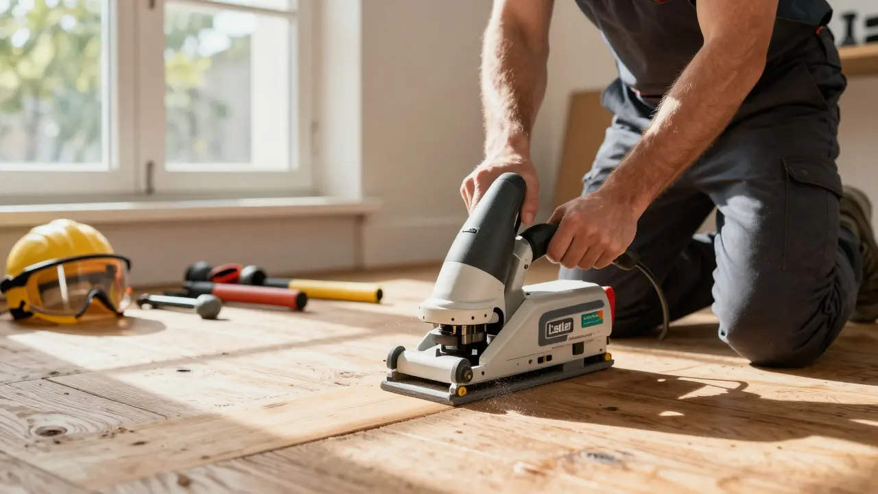 Boden schleifen mieten oder kaufen: Maschinen und Kosten im Vergleich