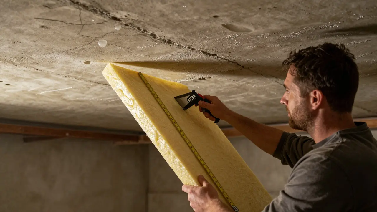 Kellerdeckendämmung nachrüsten: So sparst du Heizkosten und vermeidest Schimmel