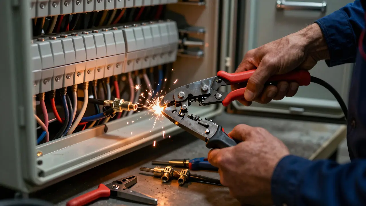 Klebetechnik am Bau: Presszangen, Crimper, Verbinder - Was wirklich zählt in der Elektroinstallation