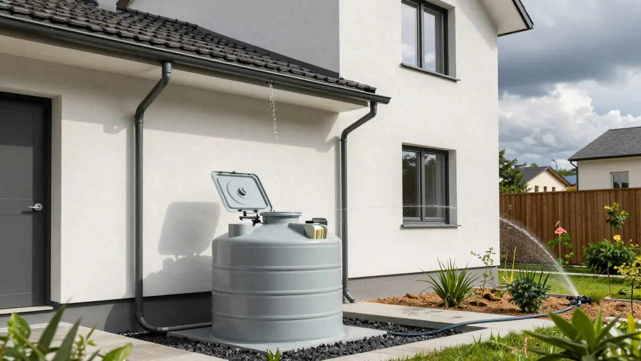 Regenwassernutzung am Haus: Systeme, Kosten und Amortisation im Überblick