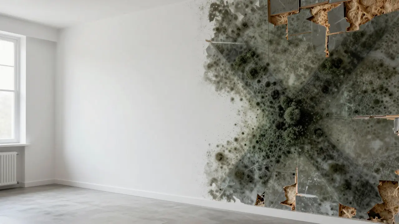 Gesund wohnen nach Schimmelschaden: Reinigung und Freimessung richtig durchführen