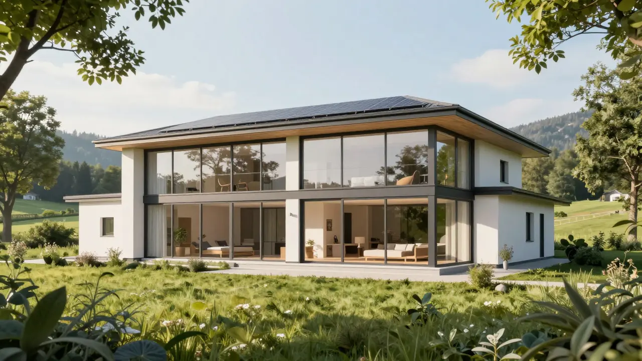 Bungalow neu gedacht: Offenheit, Licht und Energieeffizienz im modernen Einfamilienhaus