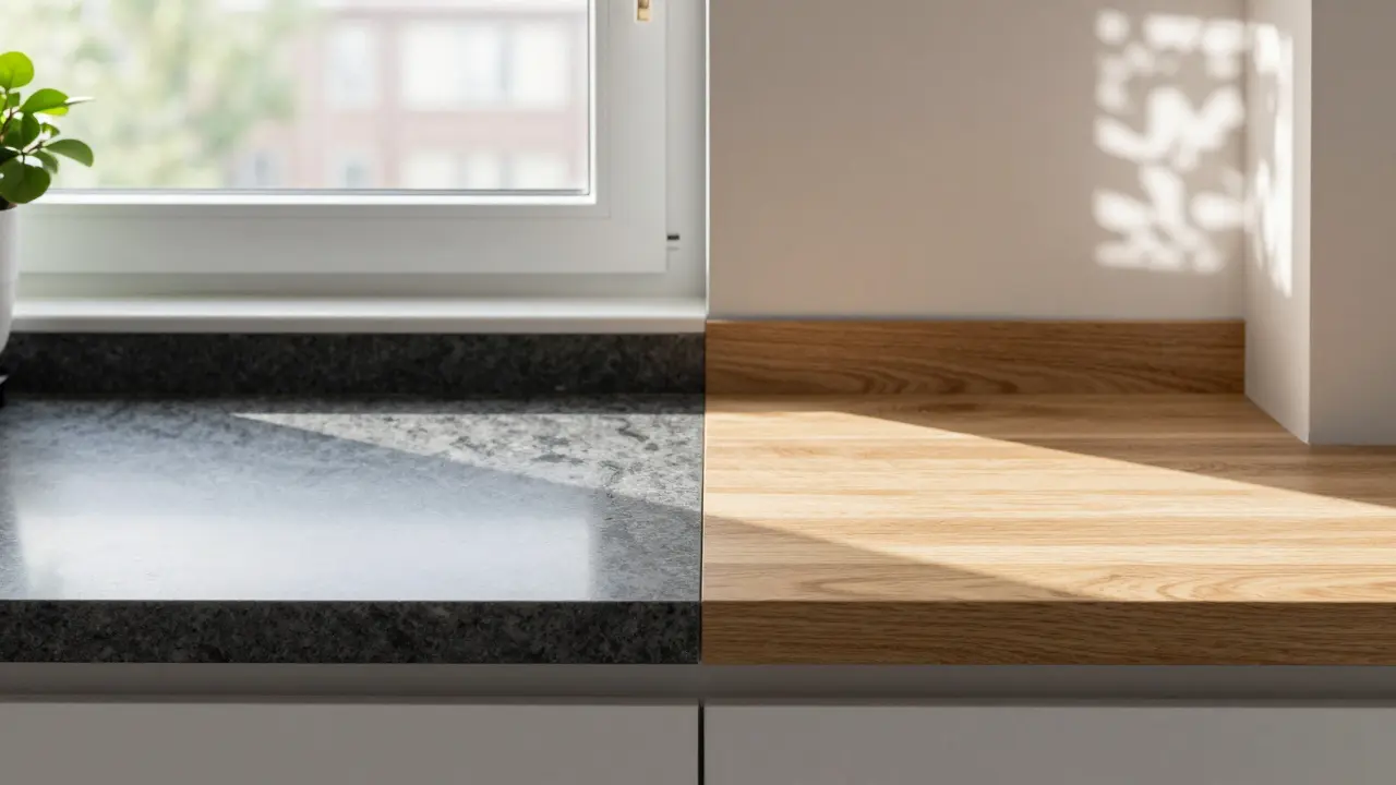 Fensterbank aus Naturstein oder Holz? Pflege, Haltbarkeit und Kosten im Vergleich