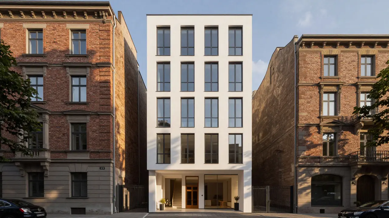 Stadthaus mit schmalem Grundriss: So wird aus wenig Breite ein Raumwunder