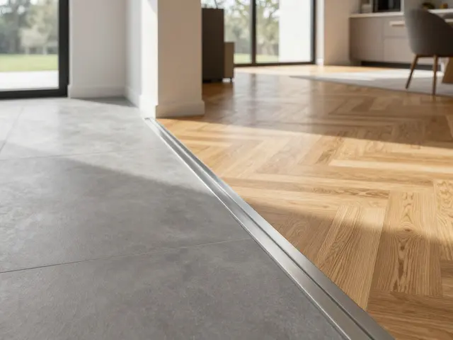 Bodenbelagkombinationen planen: Übergänge im Haus richtig gestalten