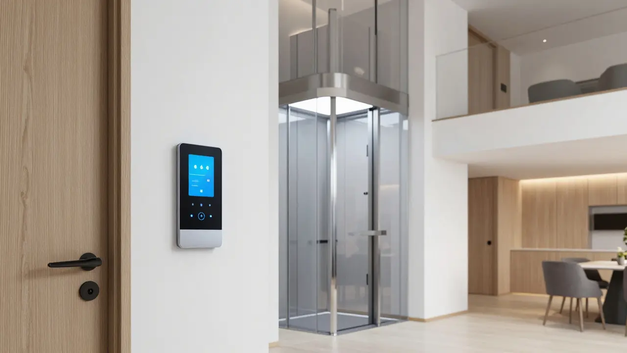 Modernes barrierefreies Wohnen mit Smart-Home-Technologie