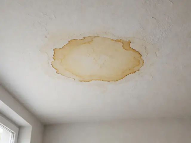 Wasserflecken an der Decke: Ursachen, Lecksuche & Reparatur